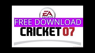 Ea Cricket 2007 Game Free Download For Windows 7
